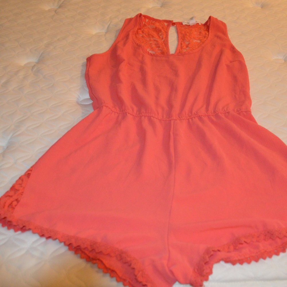 Orange romper